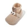 Zapatos de Invierno para Bebé Niña, Zapatos para Niños Pequeños de 6-12 Meses, Zapatos Suaves Antideslizantes de Otoño e Invierno para Recién Nacidos y Bebés
