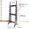 Estante de Piso de Múltiples Niveles de Doble Cara para Espadas y Sables, Estante para Flautas y Estante Universal para Armas de la Ciudad de Longquan