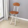 Silla plegable, silla de comedor para el hogar, sillón, silla de respaldo para el ocio, taburete para dormitorio, silla de escritorio, silla portátil para adultos, Yuandemeishuihuai