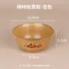 Conjunto de Cinco Peças de Tigelas, Hashis e Talheres Descartáveis de Casca de Arroz Biodegradável para Piquenique ao Ar Livre e Banquete de Casamento, Conjunto de Quatro Peças de Xícara, Pires e Colher Domésticos
