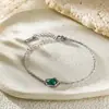 Pulsera y Collar de Zirconia Irregular, Chapado en Oro, No se Desvanece, Joyería de Nicho para Mujeres que Van al Trabajo, Fuente de Suministro para Transmisiones en Vivo, Venta al Por Mayor de Fábrica