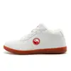 Zapatos de Tai Chi con Forro de Felpa y Engrosados, Zapatos de Práctica de Artes Marciales para Hombres y Mujeres, Piel Genuina con Suela de Goma, Zapatos de Suela Blanda para Ejercicio Matutino de Invierno para Niños