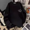 Sudadera de Cuello Redondo Estilo Americano para Hombre Otoño Invierno 2026 Nuevo Estilo Caliente Moderno Holgada Casual Versátil Sudadera sin Capucha Ropa para Hombre