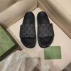 Sandalias Zapatillas Velcro Nuevo 2024 Celebridades de Internet G Hogar Zapatillas Bordadas Sandalias Casuales de Plataforma Gruesa con Estampado de una Palabra para Hombre y Mujer