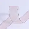 Cinta de Malla Lazo Accesorios para el Cabello Ropa Sombrero de Copa Caja de Regalo Paquete de Flores Accesorios Borde de Color Hilo de Nieve Cinta de Borde Ondulado
