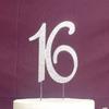 Tarjeta para pastel de boda de inserción comercio exterior más vendida accesorios para pastel de boda número grande 50 60 70 90