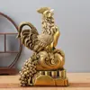 Pollo de Latón Decoración del Hogar Pollo de la Riqueza Pollo del Zodiaco Doce Animales Decoración de Oficina Pollo Propicio Venta al por Mayor