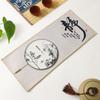 Paño de té multifuncional de gamuza al por mayor, Tendencia nacional, Estilo antiguo, Creativo para el hogar, Engrosado, Absorbente de agua, Paño de té pintado de alta gama, Paño de té