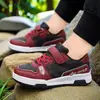 Nuevo Estilo Transfronterizo de Primavera y Otoño para Niños Grandes y Medianos, Zapatos de Skate para Niños, Zapatos Casuales Deportivos para Mujer, Moda Versátil