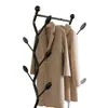 Perchero de Pie Simple Dormitorio Sala de Estar Perchero Vertical Almacenamiento en Casa Bolsa para Colgar Ropa Estante de Almacenamiento para Colgar