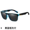 Óculos de Sol Polarizados D731 Óculos de Sol Esportivos para Ciclismo Anti-UV Espelho Retrovisor Óculos de Sol Masculinos P21 Tinta Elástica