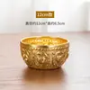 Tigela de Lata Tailandesa Estilo Sudeste Asiático Utensílio Especial para Restaurante Phaloeda Tigela para Iogurte Salada Aveia Sobremesa