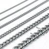 Venta al por mayor del fabricante Cadena de eslabones de acero inoxidable 316L personalizada Cadena pequeña soldada Cadena lateral Collar Pulsera Cadena básica para colgar