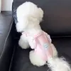 Perro Cuatro Estaciones Oso de Peluche Acoso Tía Transpirable Fisiológico Perra Menstrual Período Menstrual Seguridad Menstrual Toalla Sanitaria Ropa para Mascotas