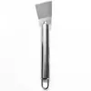 Utensílios de Cozinha Domésticos Aço Inoxidável Multifuncional Pá de Limpeza Chapa de Ferro Limpeza de Manchas de Óleo na Cozinha Pá de Limpeza de Cubos de Gelo da Geladeira