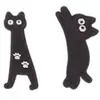Patches de Bordado Computadorizado Patches de Desenho Animado Patches de Tecido Bordado Patches Termocolantes para Roupas Patches Adesivos Gato Gato Preto Diário Uso Diário