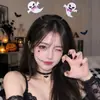 Pinzas para el pelo de cuernos de Halloween, diademas festivas de calabaza para fotos, diademas de telaraña originales para adultos, accesorios de cosplay, accesorios para el cabello