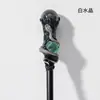 Bola de cristal natural nova transfronteiriça cajado mágico decoração de Halloween feita à mão varinha mágica vara de cobra adereços atacado