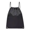 Bolsa com cordão em estoque para homens e mulheres, mochila esportiva, bolsa de basquete, mochila de cordão de viagem leve de grande capacidade, bolsa esportiva