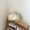 2026 Nova Bolsa Saco com Cordão Corrente Bolsa de Mão para o Dia a Dia Personalidade Alto Valor Estilosa Bolsa de Ombro Único Transversal