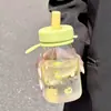 Vaso Pequeño de Leche Veraniego Estrella Linda de Alto Borosilicato Estilo Nuevo para Niñas Oficina Vaso de Café de Alto Valor Taza con Popote