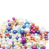 Cuentas Redondas de Plástico tipo Burbuja, Accesorios de Relleno para Cuentas de 2 mm a 30 mm, Perlas Imitación de ABS No Porosas para Zapatos, Bolsas, Ropa y Accesorios para el Cabello