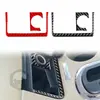 Adecuado para Ford Explorer 08-10, molduras interiores de fibra de carbono, juego completo de pegatinas decorativas para panel de elevalunas