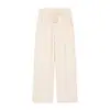 Pantalones deportivos casuales de algodón chino transfronterizos 350g marca de moda holgados para mujer, pierna recta, color liso, pantalones largos de otoño e invierno, en stock al por mayor