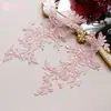 Rojo y blanco negro hueso coche par flor tocado de boda encaje hecho a mano diy material tocado de novia accesorios de encaje