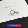 Pendientes de Aleación de Titanio F136 Gota de Agua Circonia Aro Pequeño Anillo para Hélice del Oído Anillo Cerrado sin Costuras Joyería para Piercings de Titanio G23