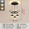 Lustre criativo LED minimalista moderno transfronteiriço para restaurante, quarto, escada, luz de luxo para sala de estar, sala de jantar de alta qualidade