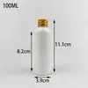 Lugar 20 30 60ml botellas de plástico oscuras botellas separadas tapa de aluminio botella botella de reactivo botella de líquido Botella blanca pequeña para medicamentos