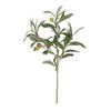 Ramo de simulación de rama de olivo flor falsa dormitorio sala de estar adornos florales decorativos flor seca arreglo floral plástico Ramo de seda