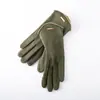 Guantes Cálidos de Invierno con Punta Táctil para Pantalla Táctil, Guantes de Ciclismo Forrados de Polar, Guantes Impermeables de Gamuza, Guantes para Estudiantes, Esquí, Equitación, Mujer