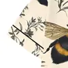 Cardigan Cruzado Europeu e Americano de Seda Leiteira Pijama Estampado de Cor Clara para Mulheres Conjunto de Roupa de Casa Casual Respirável com Shorts de Manga Curta