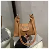 Bolsa Feminina Casual de Grande Capacidade 2025 Nova Cor Pura Moda Estilo Coreano Laço Simples Uma Alça Transversal Axila