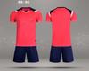 DIY terno de futebol DIY adulto de manga curta camisa número de impressão do grupo compra uniforme de competição de treinamento de absorção de umidade
