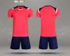 Fabricante direto uniforme de futebol masculino adulto crianças verão personalizado estampado estudante do ensino fundamental treino competição uniforme de equipe