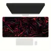 Fornecimento Transfronteiriço de Metal Líquido, Mouse Pad Figura 10, Grande, High-End, Mouse Pad Espessado e Resistente a Manchas com Borda Densamente Costurada