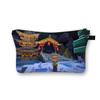 Bolsa cosmética de Minecraft más vendida, bolsa de almacenamiento portátil de gran capacidad para niños, linda bolsa de aseo, cantidad mínima de pedido de una pieza