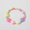 Pulseras de cuentas transfronterizas para niños, Pulseras para niñas pequeñas, Pequeños accesorios exquisitos, Accesorios personalizados estilo princesa de colores macarrón