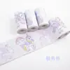 Adesivos de Parede Criativos de Desenho Animado Oceano Animais Fofos Impermeável Rodapé Linha da Cintura Quarto das Crianças Banheiro Janela Lateral Decoração
