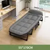 Cama Plegable Individual para Oficina Cama para Siesta Sillón Reclinable Portátil Multifuncional para Cuidador Uso Militar Hogar Cama Simple para Descanso del Almuerzo