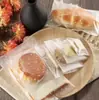 Bolsa Autoadhesiva para Hornear con Puntos Blancos, Bolsa de Empaque Translúcida Escarchada, Bolsa para Muestras de Joyería, Bolsa para Galletas, Bolsa para Dulces