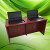 Escritorio Plegable para Computadora con Recubrimiento de Pintura Xi'An, Monitor de Pantalla LCD para Conferencias Sin Papel Chongqing, Escritorio de Oficina de Madera Maciza para Uso Doméstico