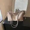 Bolsa Tote Super Quente Feminina Grande Capacidade Verão 2026 Nova Estilo Coreano de Luxo Casual Estilo Preguiçoso Para o Trabalho Bolsa de Ombro Único