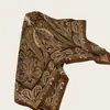 Pañuelo Paisley Vintage para Mujer, Primavera y Otoño, Bufanda Versátil para el Cuello, Elegante Pañuelo Cuadrado Pequeño, Lazo para el Cabello, Lazo para Bolso, Chal