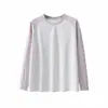 Camiseta Deportiva de Manga Larga de Secado Rápido para Mujer, Top Primavera y Verano Nuevo, Holgado, Casual, para Senderismo al Aire Libre, Transpirable
