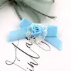 DIY handmade material Coreia do Sul hairpin acessórios para o cabelo grande flor laço série Rose Bow