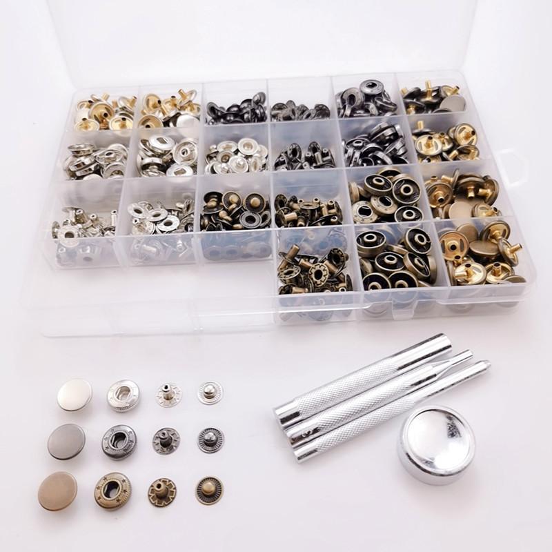 60套装3色螺丝大白扣3